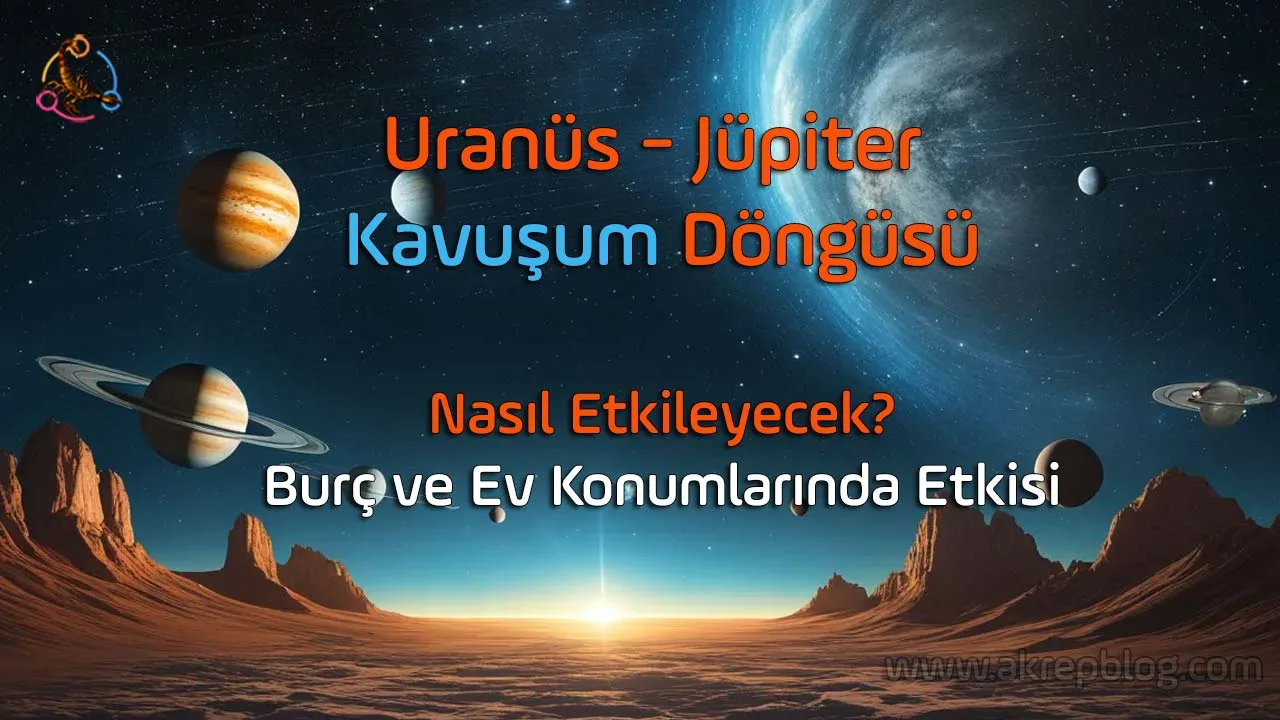 Uranüs Jüpiter Kavuşumu ve Döngüsü, Uranüs Jüpiter Döngüsü Burçları Nasıl Etkileyecek?